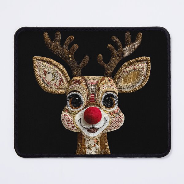 Item preview, Christmas Santa Claus Reindeer (Embroidered) designed and sold by NF Designs Studio DTF.