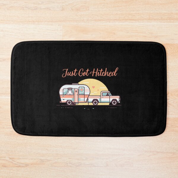 Item preview, Just Got Hitched Bride Groom Camping Couple Wedding Bridal designed and sold by PeggyBeverly.