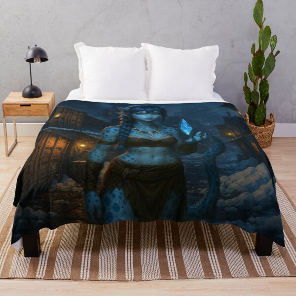 Item preview, Frostborn Mystic of the Blue Moon designed and sold by ArgentoArt.