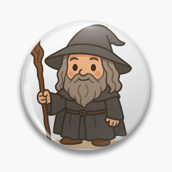 Item preview, gandalf the cute designed and sold by Mr. Sister's Nerdly Emporium.