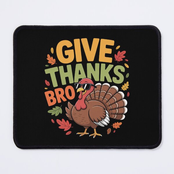 Item preview, Give Thanks Bro Turkey Thanksgiving Fall Autumn designed and sold by NetoGalaxy.