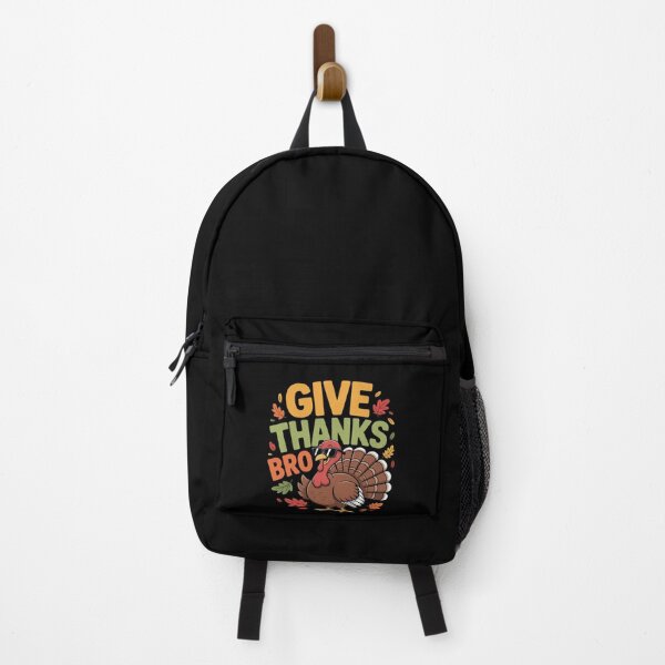 Item preview, Give Thanks Bro Turkey Thanksgiving Fall Autumn designed and sold by NetoGalaxy.