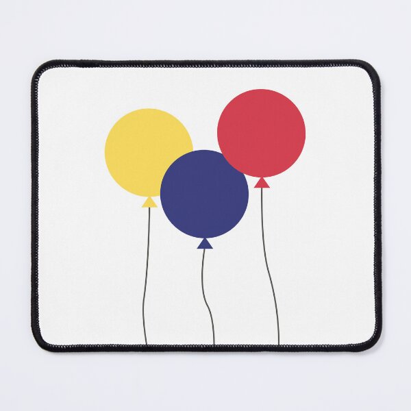 Item preview, Three colourful balloons designed and sold by rheyes.