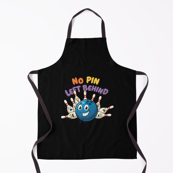 Item preview, No Pin Left Behind Funny Bowing Ten Pins Bowler Bowling Game designed and sold by KristinCleo.