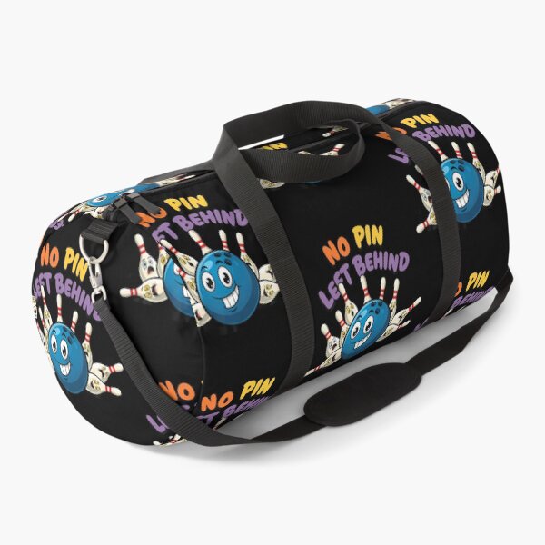 Item preview, No Pin Left Behind Funny Bowing Ten Pins Bowler Bowling Game designed and sold by KristinCleo.