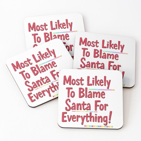 Item preview, Funny Santa Sayings designed and sold by heerak009.