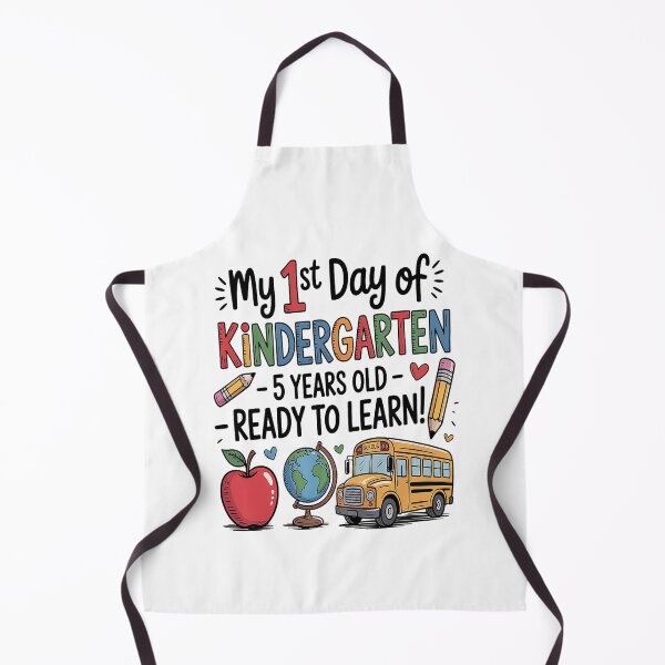 Item preview, My 1st Day of KINDERGARTEN YEARS OLD READY TO LEARN designed and sold by Moxizz.
