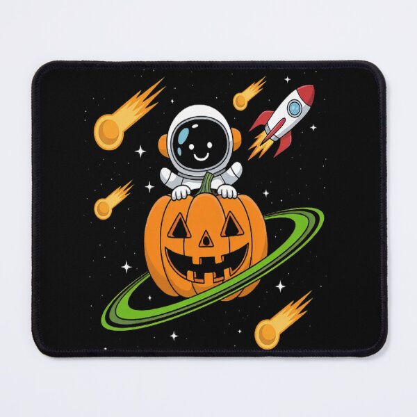 Item preview, Pumpkin Planet Spaceship Astronaut Halloween designed and sold by mandiana.
