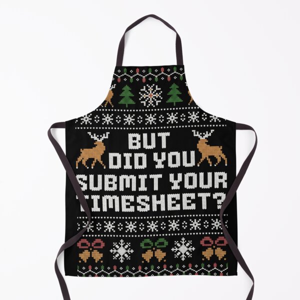 Item preview, But Did You Submit Your Timesheet Ugly Christmas Sweater Office designed and sold by NguboNorento.