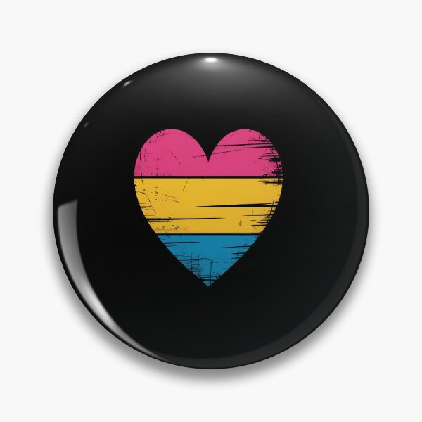 Item preview, Pansexual Pride Flag Heart Cute LGBT designed and sold by Moxizz.