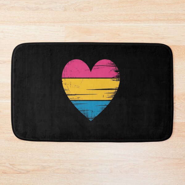 Item preview, Pansexual Pride Flag Heart Cute LGBT designed and sold by Moxizz.