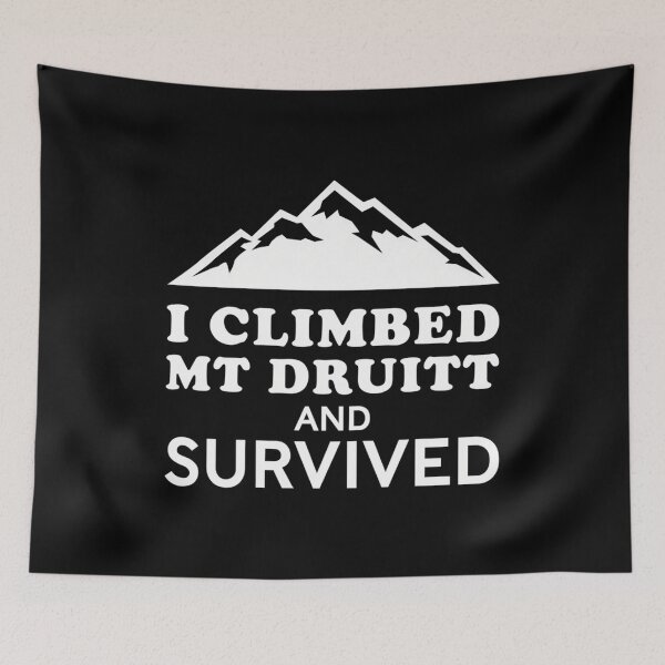 Item preview, I Climbed Mt Druitt Funny Sydney Suburb Pun designed and sold by KristinCleo.