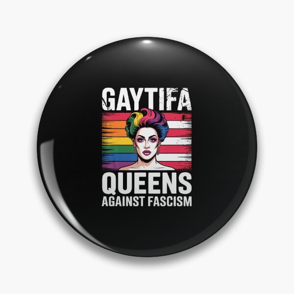 Item preview, Gaytifa Drag Queens Against Fascism Resist No Kings Lgbtq designed and sold by JenniferJanice.