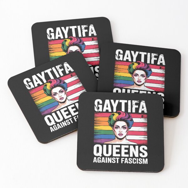 Item preview, Gaytifa Drag Queens Against Fascism Resist No Kings Lgbtq designed and sold by JenniferJanice.