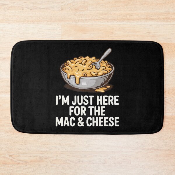 Item preview, Just Here For Mac And Cheese Funny Foodie designed and sold by RosaliaAmber.