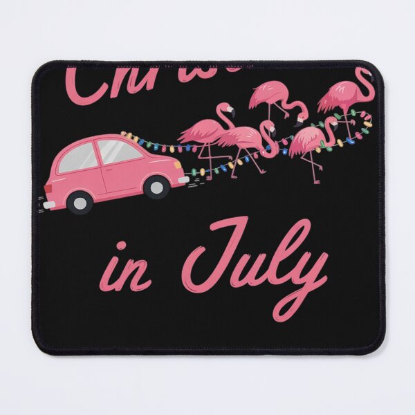Item preview, Funny Cute Flamingo Pink Camping Car Christmas In July designed and sold by trinfhri.