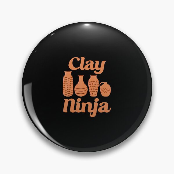 Item preview, Funny Pottery Clay Ninja Ceramic designed and sold by MarcellaTerri.