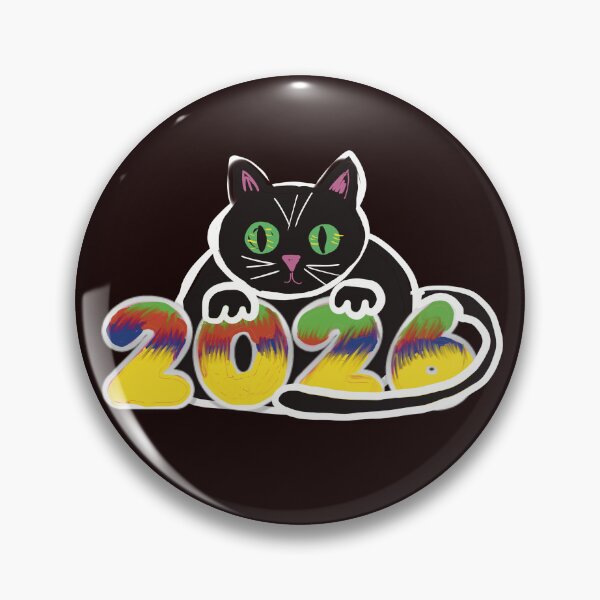 Item preview, New year 2026 black cat leaning designed and sold by empressbat merch.