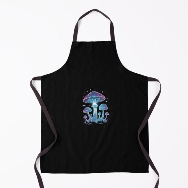 Item preview, Glowing Mushrooms Forest Night Scene designed and sold by SnackPAC.