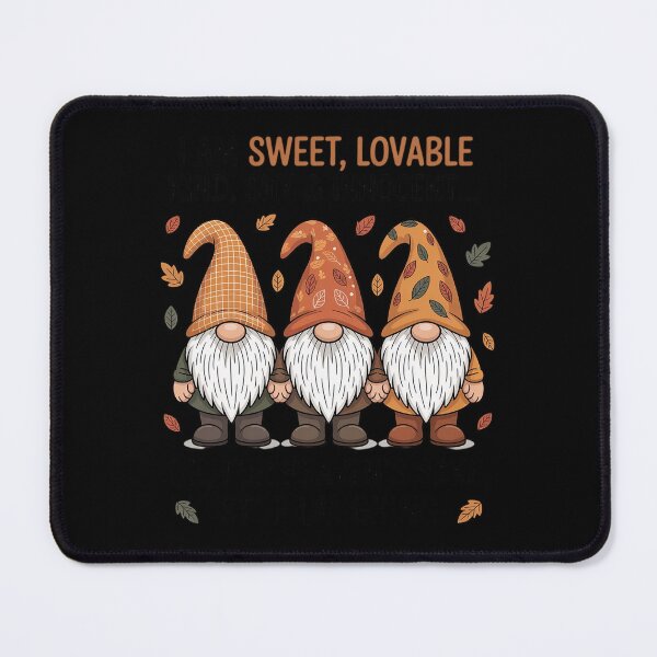 Item preview, Gnome I Am Sweet Lovable Kind Shy and Innocent Thanksgiving designed and sold by SnackPAC.