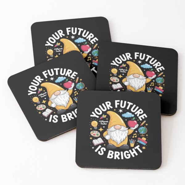 Item preview, Gnome Pencil Your Future is Bright 4th Grade Teacher designed and sold by SnackPAC.