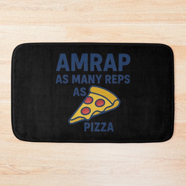 Item preview, AMRAP: The Pursuit of Repetition Equal to Pizza Desire designed and sold by Jason123za.