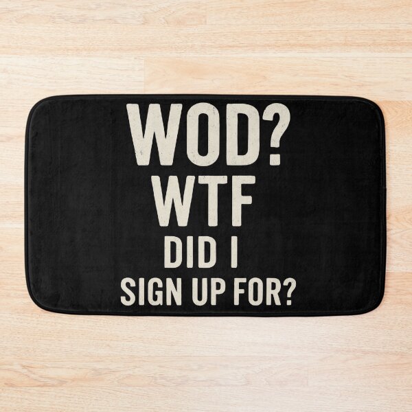 Item preview, The Exquisite Burden of the WOD: A Fitness Commitment Questioned designed and sold by Jason123za.