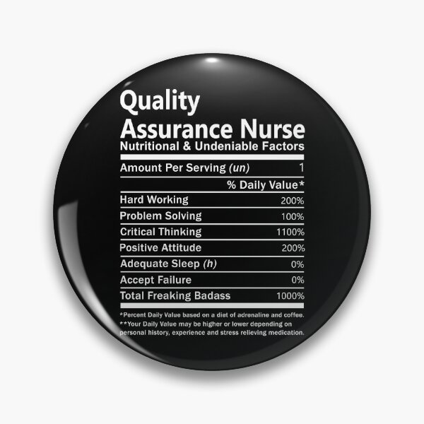 Item preview, Quality Assurance Nurse designed and sold by hzibfldecjq42.