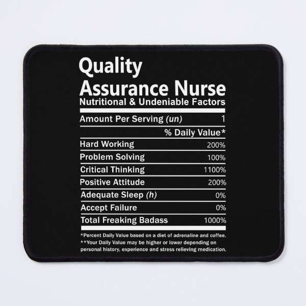 Item preview, Quality Assurance Nurse designed and sold by hzibfldecjq42.