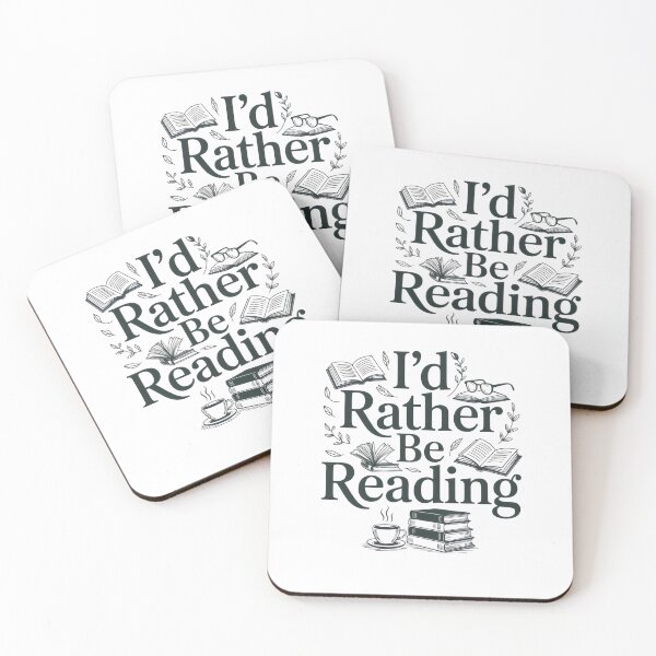 Item preview, i'd rather be reading  designed and sold by belladesign7.