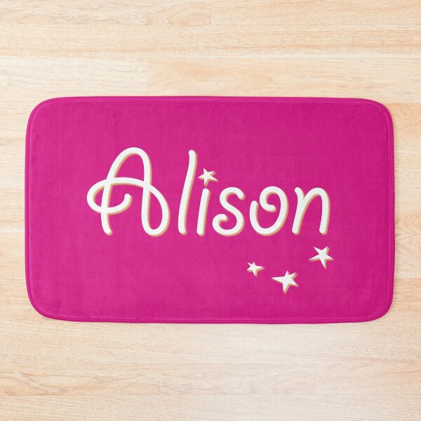 Item preview, My Name is Alison designed and sold by CharlottePlaceArt.