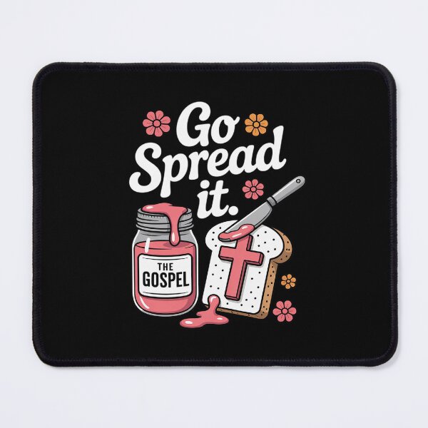 Item preview, Go Spread It Gospel PB&J Christian Bible Art designed and sold by SnackPAC.
