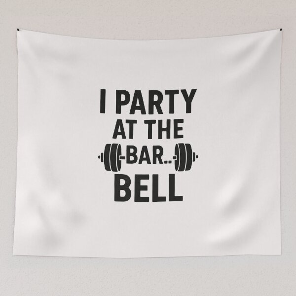 Item preview, My Exclusive Barbell Party Venue Vintage Text designed and sold by Jason123za.