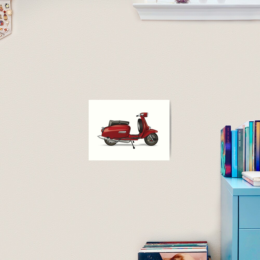 Red Lammy - By Collibosher Art Print