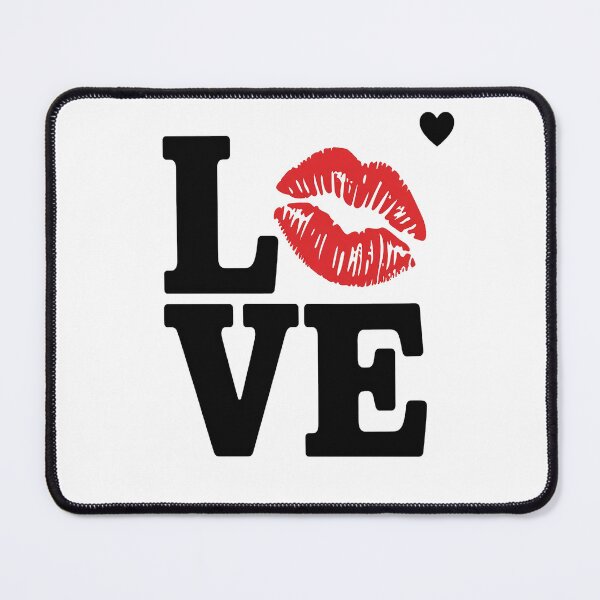 Item preview, Red Lips Love Kiss Valentine's Day Lipstick Romance designed and sold by Moxizz.