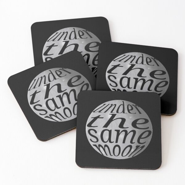 Item preview, Under the Same Moon – Typography Design designed and sold by LunaArtology.
