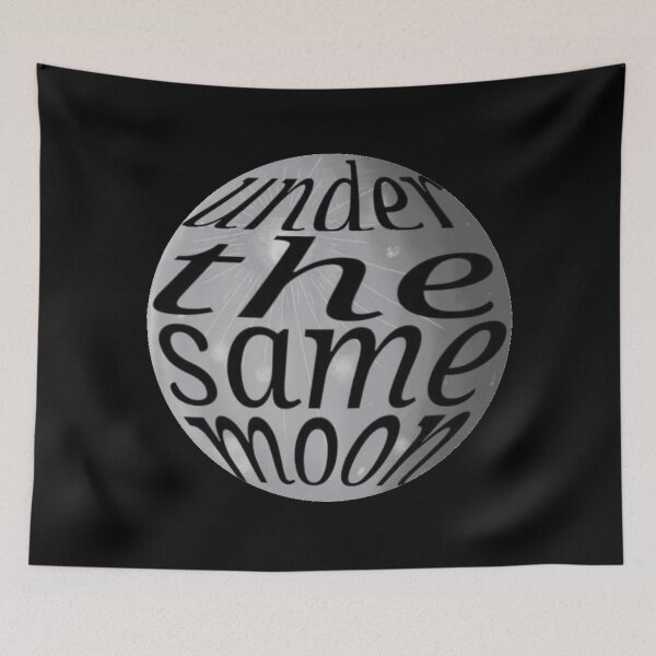 Item preview, Under the Same Moon – Typography Design designed and sold by LunaArtology.