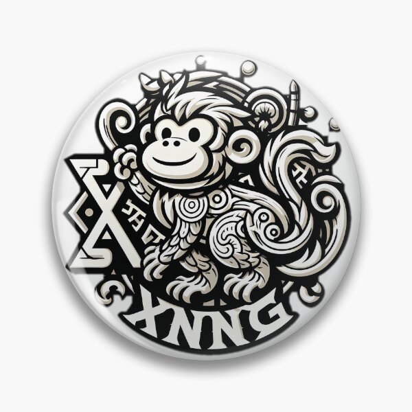 Item preview, xing xing monkey designed and sold by NCNGDESIGN.