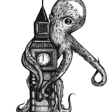 Artwork thumbnail, Octopus in London by ArtByFreya