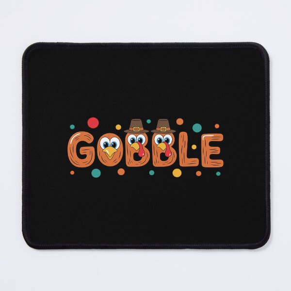 Item preview, Gobble Turkey Face Thanksgiving Family Dinner Turkey Day designed and sold by SnackPAC.