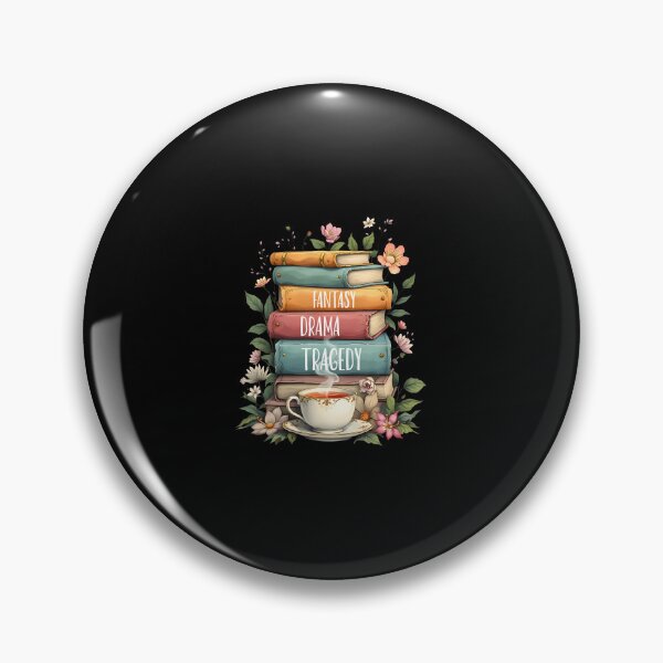 Item preview, Fantasy Drama Tragedy Book Lover Subtle Watercolor Design designed and sold by DeannaAntoin.