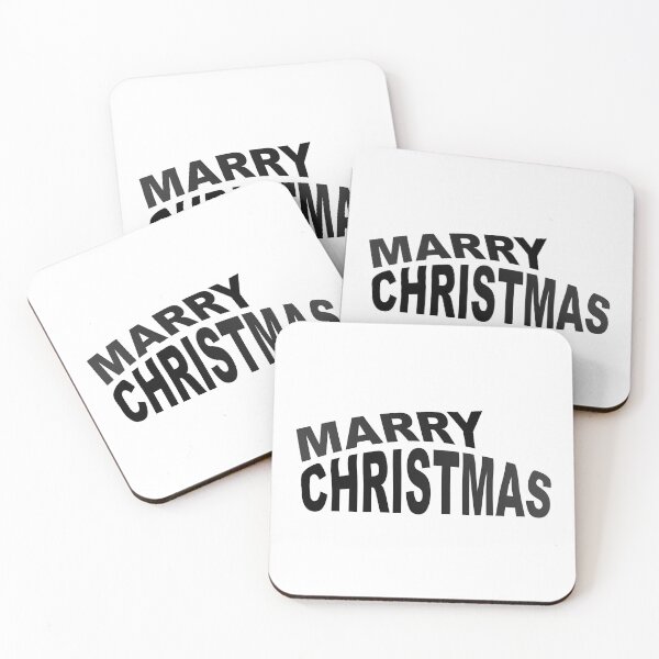 Item preview, Marry Christmas - Minimalist Black Text Proposal Design designed and sold by Abdullah9130.
