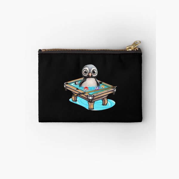Item preview, Billiards Penguin Hustler Pool Snooker Playing Pool Games designed and sold by AdellBridgett.