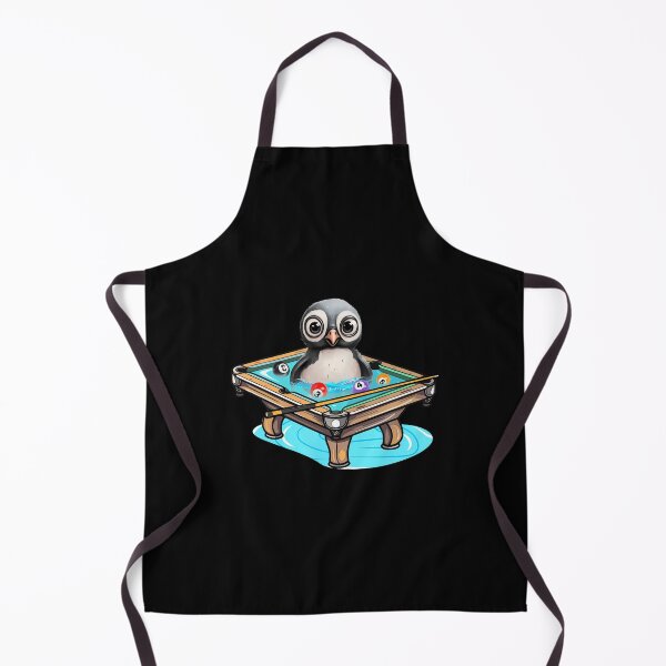 Item preview, Billiards Penguin Hustler Pool Snooker Playing Pool Games designed and sold by AdellBridgett.