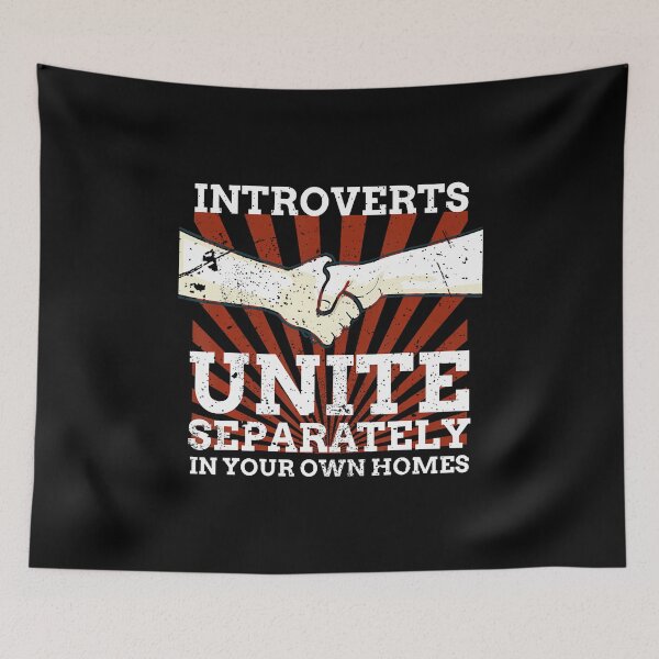 Item preview, Introverts Unite Separately In Own Homes Introvert designed and sold by JenniferJanice.