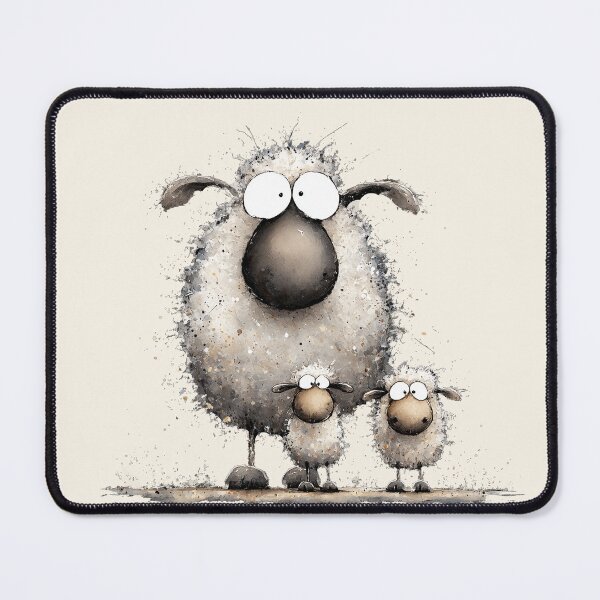 Item preview, Gorgeous Valaise Blacknose Sheep ' The Fluff Balls’ BY SHiRLeY MacARTHuR designed and sold by Shirley MacArthur Art.