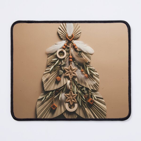 Item preview, Boho Christmas Tree of Natural Harmony designed and sold by digisetumedia.