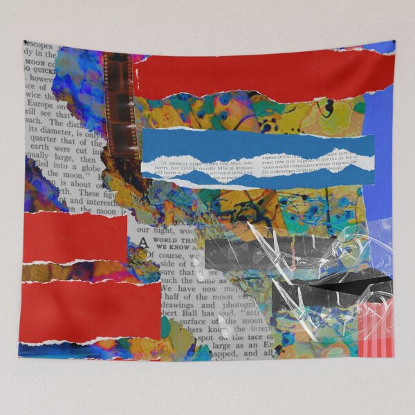 Item preview, Taped Collage designed and sold by Swooncake Press.