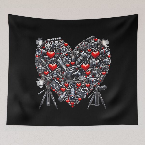 Item preview, Camera Valentines Day Videographer Filmmaker Videography designed and sold by RosaliaAmber.