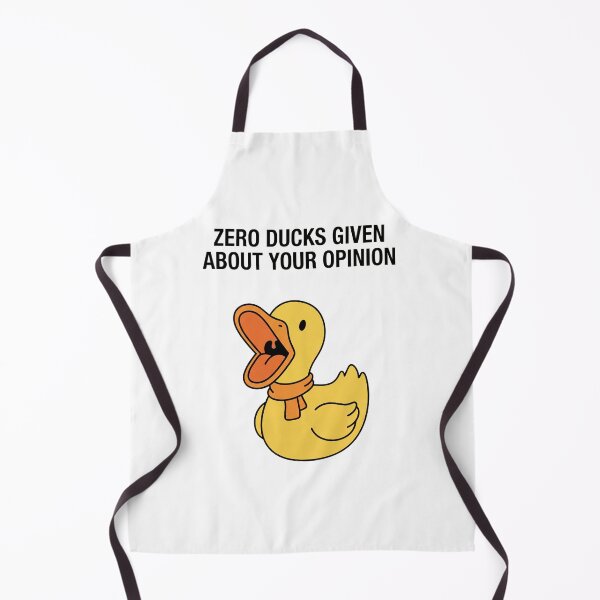 Item preview, ZERO DUCKS GIVEN ABOUT YOUR OPINION designed and sold by GagShots.